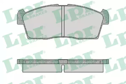 Комплект тормозных колодок LPR 05P1442