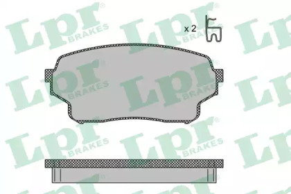 Комплект тормозных колодок LPR 05P1483