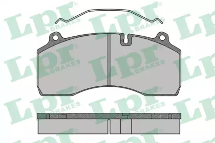 Комплект тормозных колодок LPR 05P1501