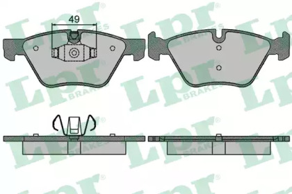 Комплект тормозных колодок LPR 05P1511