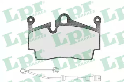 Комплект тормозных колодок LPR 05P1583A