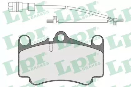 Комплект тормозных колодок LPR 05P1588A