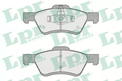 Комплект тормозных колодок LPR 05P1622