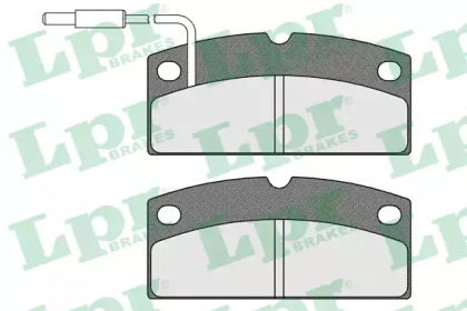 Комплект тормозных колодок LPR 05P1649