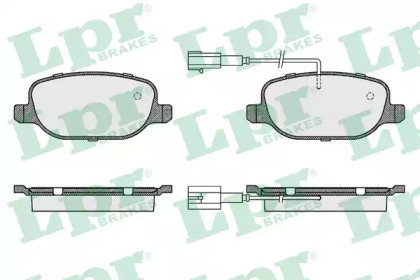 Комплект тормозных колодок LPR 05P1659