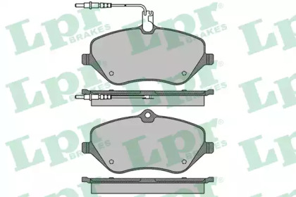 Комплект тормозных колодок LPR 05P1666