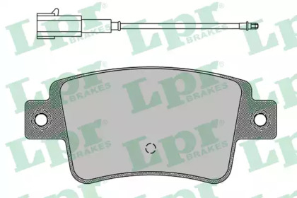 Комплект тормозных колодок LPR 05P1677