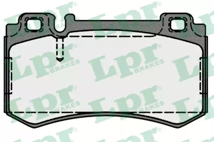 Комплект тормозных колодок LPR 05P1719