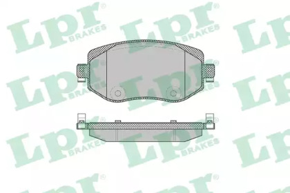 Комплект тормозных колодок LPR 05P2005