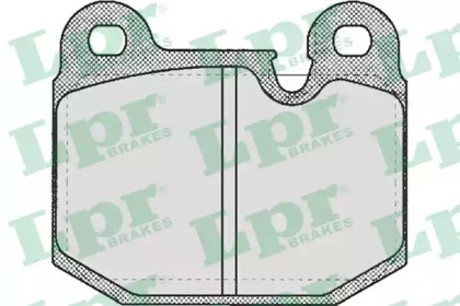 Комплект тормозных колодок LPR 05P210