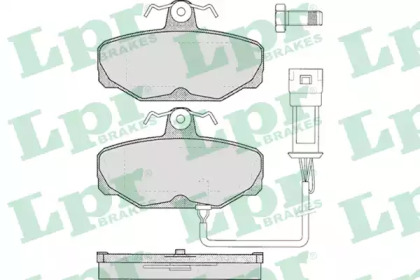 Комплект тормозных колодок LPR 05P279
