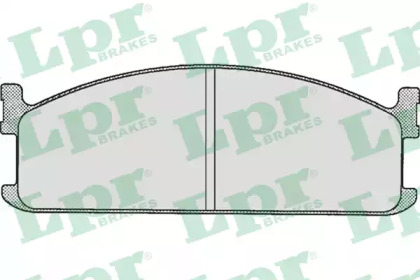 Комплект тормозных колодок LPR 05P284