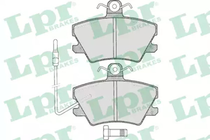 Комплект тормозных колодок LPR 05P285