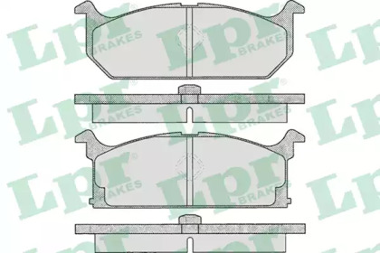 Комплект тормозных колодок LPR 05P291