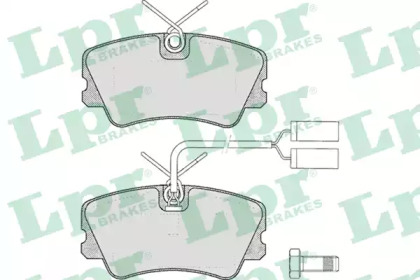 Комплект тормозных колодок LPR 05P301