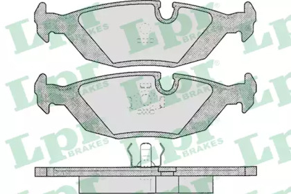 Комплект тормозных колодок LPR 05P306