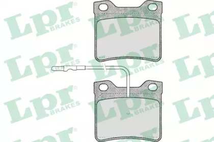 Комплект тормозных колодок LPR 05P330