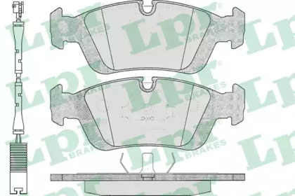 Комплект тормозных колодок LPR 05P331A