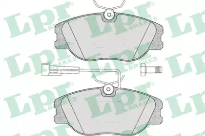 Комплект тормозных колодок LPR 05P344