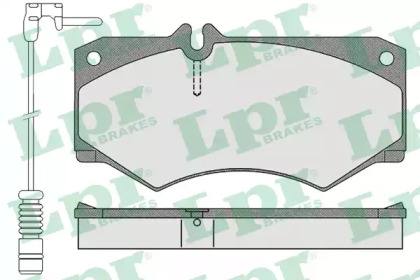 Комплект тормозных колодок LPR 05P408A