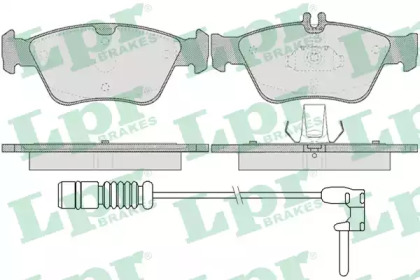 Комплект тормозных колодок LPR 05P409A