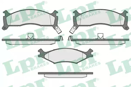 Комплект тормозных колодок LPR 05P426