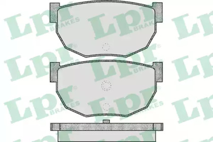 Комплект тормозных колодок, дисковый тормоз LPR 05P503