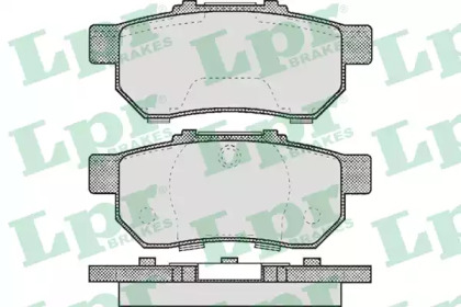 Комплект тормозных колодок LPR 05P505