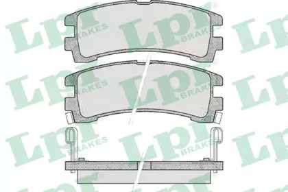 Комплект тормозных колодок LPR 05P528