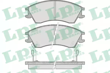 Комплект тормозных колодок LPR 05P543