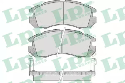 Комплект тормозных колодок LPR 05P546