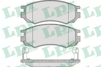 Комплект тормозных колодок LPR 05P548