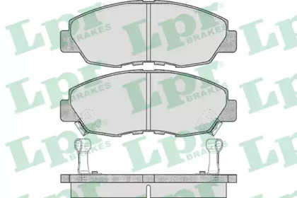 Комплект тормозных колодок LPR 05P566