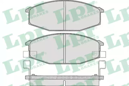 Комплект тормозных колодок LPR 05P581