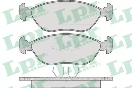 Комплект тормозных колодок LPR 05P592