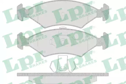 Комплект тормозных колодок LPR 05P628