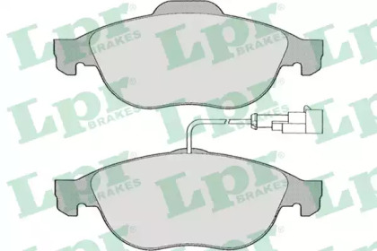 Комплект тормозных колодок LPR 05P664