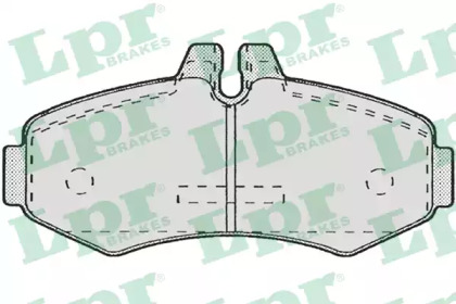 Комплект тормозных колодок LPR 05P672
