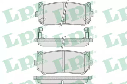 Комплект тормозных колодок LPR 05P808