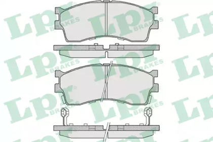 Комплект тормозных колодок LPR 05P809