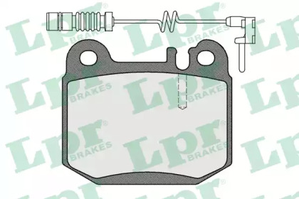 Комплект тормозных колодок LPR 05P901A