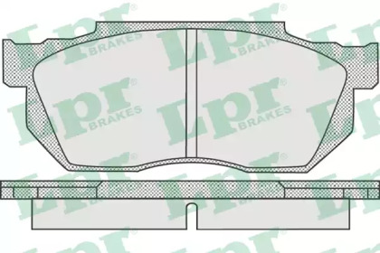 Комплект тормозных колодок LPR 05P919
