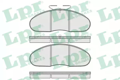 Комплект тормозных колодок LPR 05P961