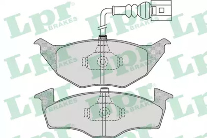 Комплект тормозных колодок LPR 05P972