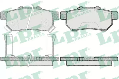 Комплект тормозных колодок LPR 05P991