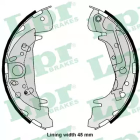 Комлект тормозных накладок LPR 08025