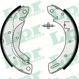 Комлект тормозных накладок LPR 08500