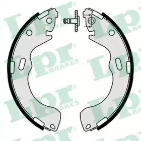 Комлект тормозных накладок LPR 08510