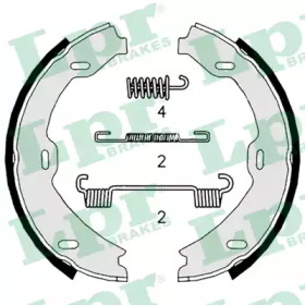 Комлект тормозных накладок LPR 08880