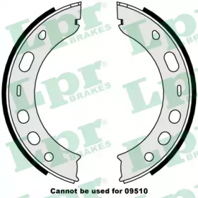 Комлект тормозных накладок LPR 09000